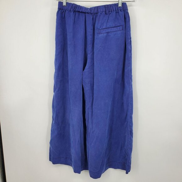 YFB Young Fabolous & Broke Wide Leg Cropped Ankle Summer Boho Pants Large - Picture 2 of 7
